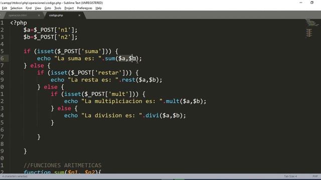 PHP02 funciones y función isset Parte 4 смотреть онлайн