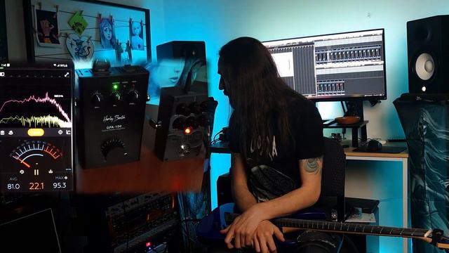 GPA-100 Harley Benton Guitar Amp! Loudness test! смотреть онлайн