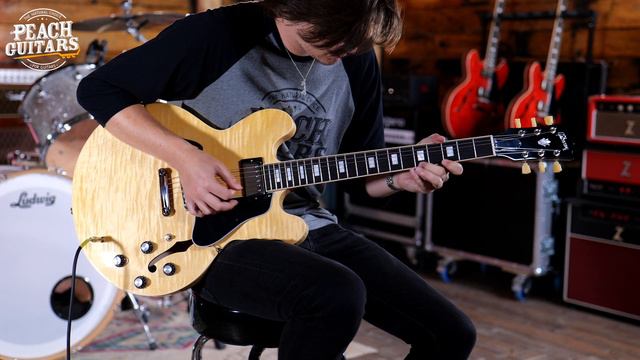 No Talking...Just Tones | Gibson ES-335 Figured - Antique Natural смотреть онлайн