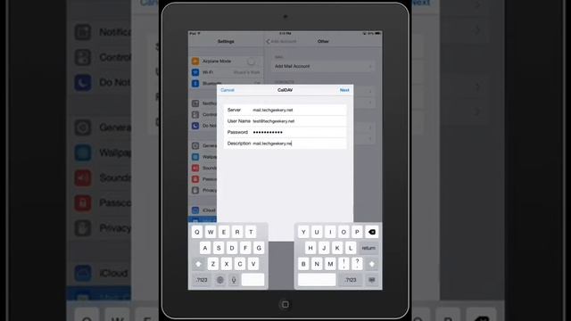 TG Calendar Setup iPad смотреть онлайн