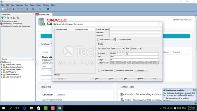create connection for oracle sql developer смотреть онлайн