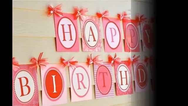 Easy Simple birthday party decoration смотреть онлайн