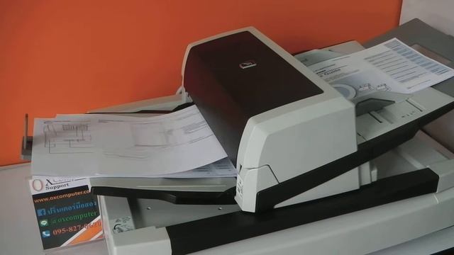 FUJITSU Image Scanner fi-6770 การใช้งานในการสแกน4 смотреть онлайн