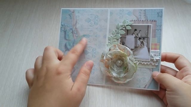 Открытка в стиле "Шебби Шик" / Совместное видео с Катюшей смотреть онлайн