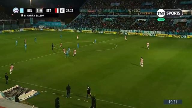 Adrián Balboa (1-0) Belgrano Vs Estudiantes LP | Fecha 3 - Superliga Argentina 2018/2019