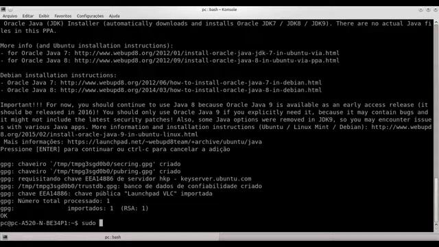 Como Instalar o Java no Ubuntu - Kubuntu - Lubuntu - Linux Mint смотреть онлайн