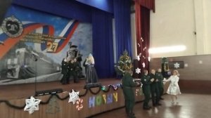 «Зимушка-зима» - Любовь Сологубова в воинской части!