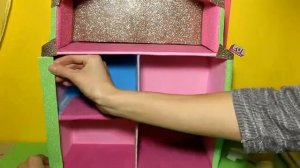 Doll house  DIY. Домик для кукол  LOL Surprise . ДОМ ДЛЯ КУКОЛ своими руками .Куклы ЛОЛ