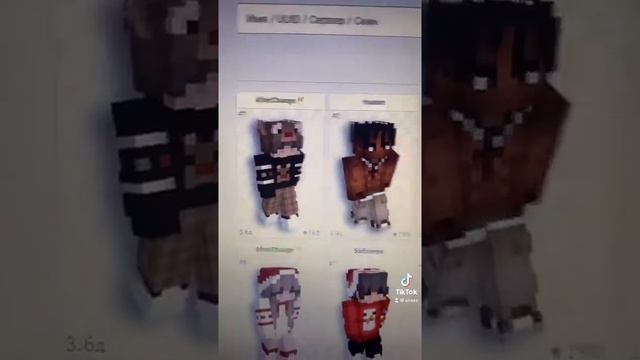 КАК ПОСТАВИТЬ НЕОБЫЧНЫЙ СКИН В МАЙНКРАФТЕ??? #shorts смотреть онлайн