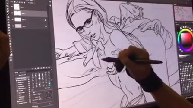 Copper with English teacher (tutorial) Photoshop 18+ смотреть онлайн