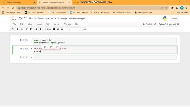 QR code generator using python смотреть онлайн