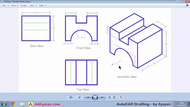 Day - 29 - 70 - Exercise – 28 to 30 in AutoCAD смотреть онлайн