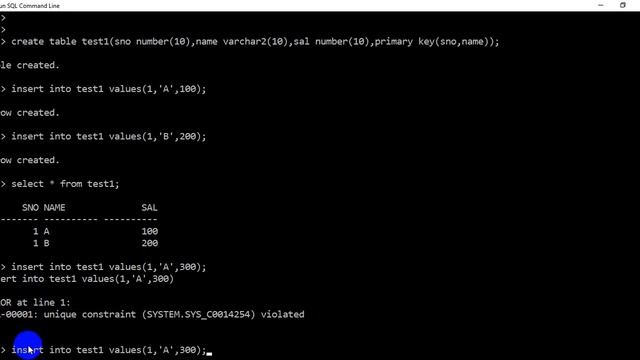 constraints in sql ???//primary key constraint and check constraint//full information//2020//Telug смотреть онлайн