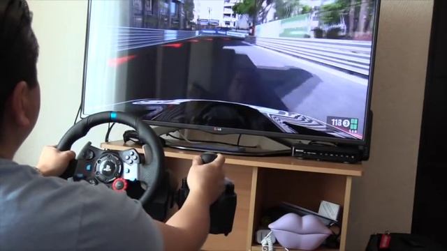Volante Logitech G29 + Project Cars PS4 смотреть онлайн