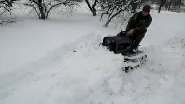 Гусеничный Мини трактор!!! MINI DOZER.