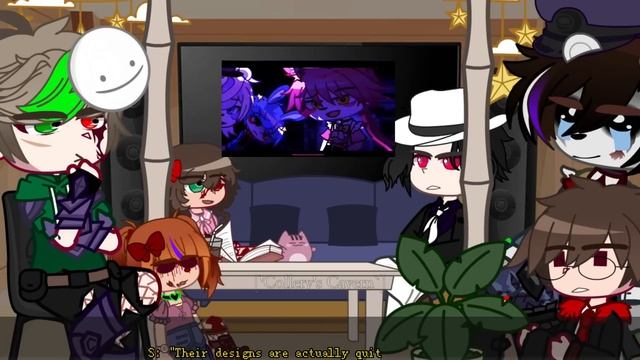 Fandoms react to FNAF || Pt: 4/5 || Ft: Micheal Afton + Elizabeth Afton. смотреть онлайн