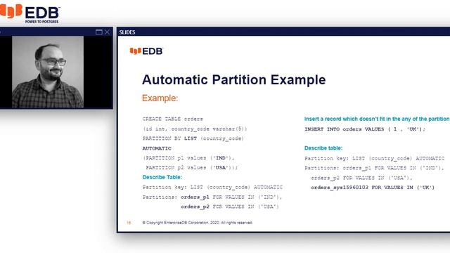 EDB Postgres Advanced Server - What’s new? смотреть онлайн