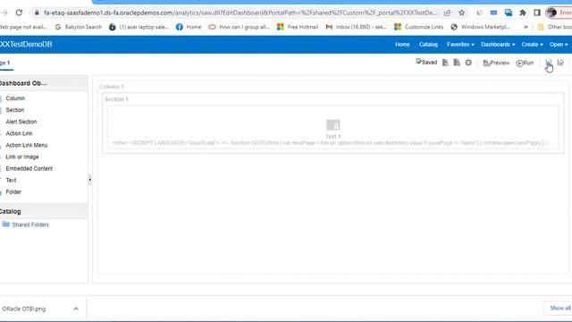 Oracle Fusion OTBI Drop down Reports смотреть онлайн
