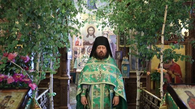 Проповедь в день Святой Троицы 4 июня 2017. Игумен Лонгин (Горбачев). смотреть онлайн