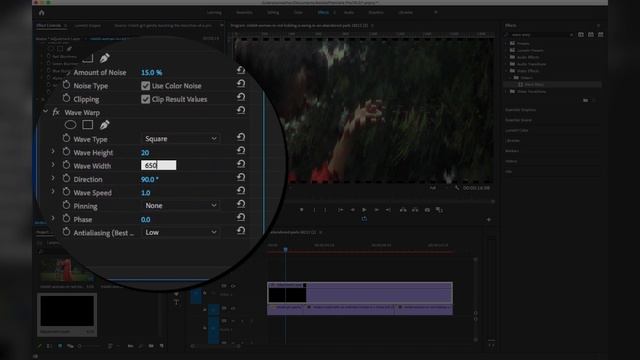 How to make VHS GLITCH EFFECT in Premiere Pro 2021 tutorial смотреть онлайн