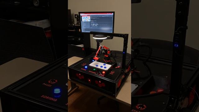 Diy Arduino Robot Arm with OpenCv #diy #arduino #raspberrypi #python #opencv #fyp #tech #explore смотреть онлайн