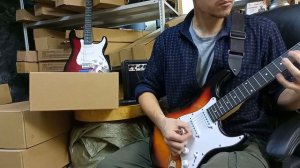 обзор электрогитар fabio st100