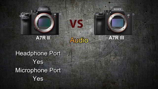 SONY Alpha A7R III vs SONY Alpha A7R II смотреть онлайн