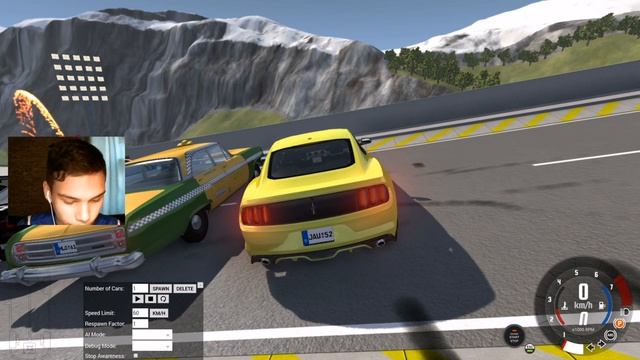 Безбашенный грузовик сносит всех! (Beam NG Drive) смотреть онлайн