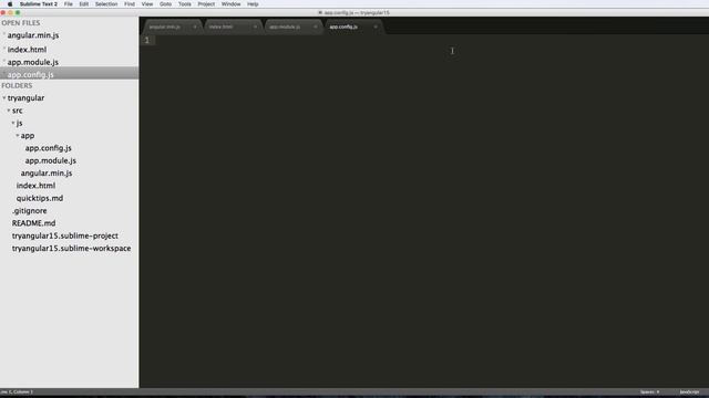 Try AngularJS 1.5 - 11 of 33 - Create the Angular App смотреть онлайн