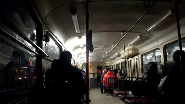 Поездка на трамвае Татра Т3SU №5850 по 18-му маршруту смотреть онлайн