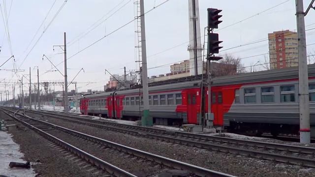 Электропоезд ЭД4мк-0022 "Сергей Есенин" смотреть онлайн
