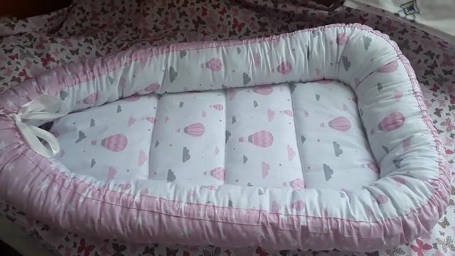 Кокон для новорожденного. Кокон в кроватку.cocoon for baby смотреть онлайн