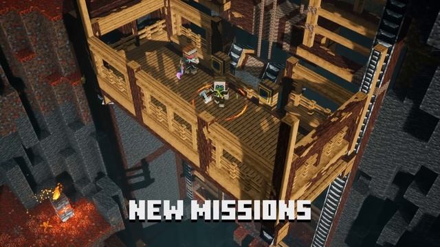 Minecraft Dungeons: Howling Peaks – Official Launch Trailer смотреть онлайн