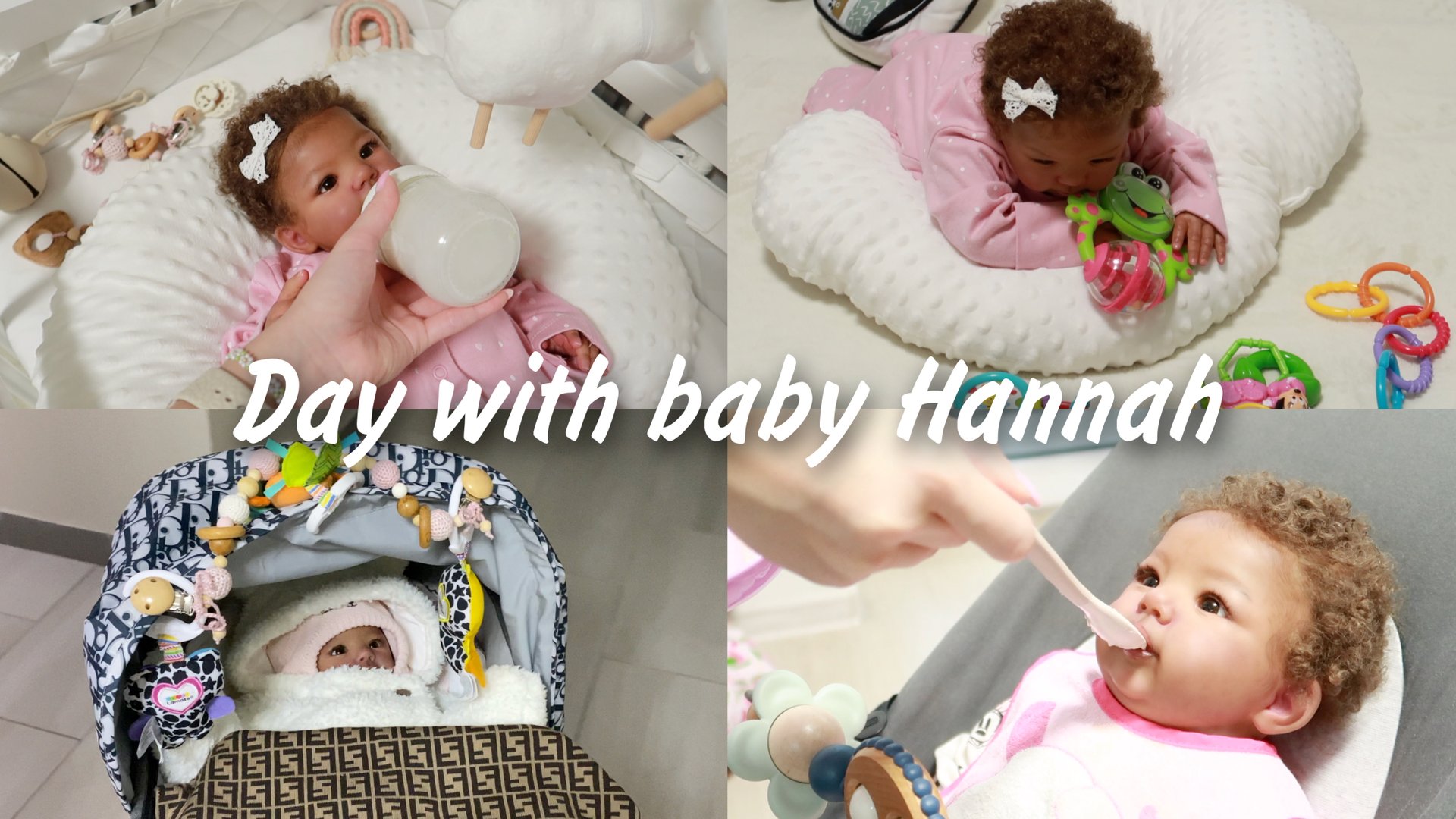 ДЕНЬ С РЕБОРНОМ ХАННОЙ A DAY IN LIFE WITH BABY HANNAH смотреть онлайн
