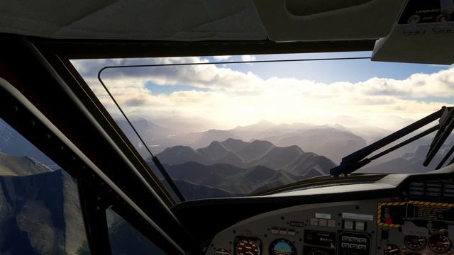 de Havilland Canada DHC-6 Twin Otter .. VFR Test Flight from Jasper Airstrip CYJA to Jasper City .. смотреть онлайн