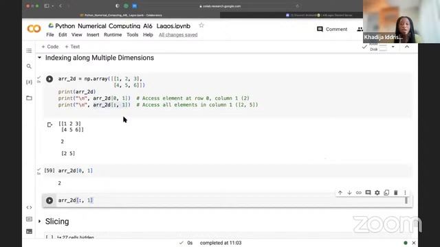 Cohort 8 Lectures: Week 1 -- Numerical Computing with Python and Numpy by Khadija Iddrisu смотреть онлайн