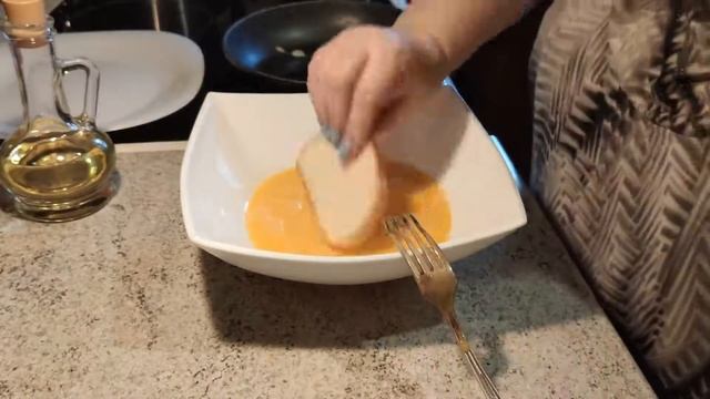 Гренки. Быстрый завтрак.Toast. Fast breakfast. смотреть онлайн