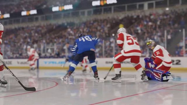 NHL 22 HUT Play of the Period - Olli Juolevi (PS5) Great Goal смотреть онлайн