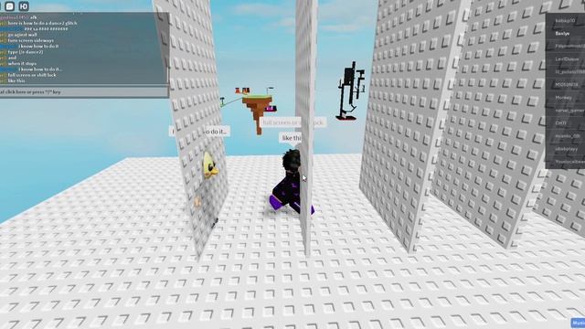 how to do the /e dance2 glitch in roblox :D смотреть онлайн