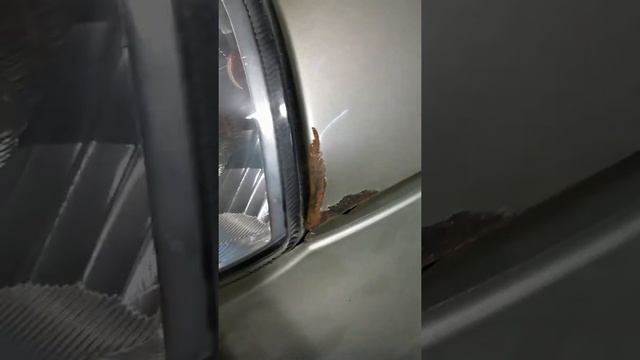 Устранение рыжиков на автомобиле