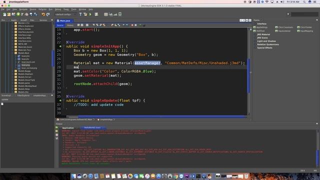 jMonkeyEngine 3.1 - Getting Started Ep. 1 | Setup, Running, Textures, Materials смотреть онлайн