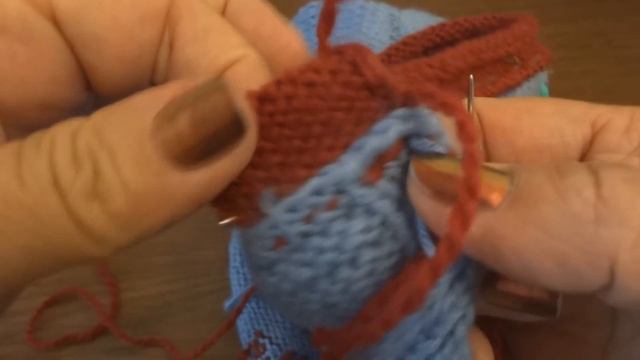 КЕТТЕЛЬНЫЙ ШОВ. Оформление горловины планкой в вязании. смотреть онлайн