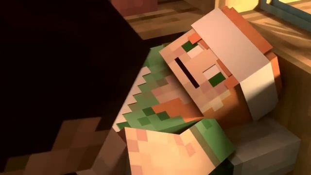 Rise Of The Pillagers_ BLOOPERS - Alex And Steve Adventures (Minecraft Animation)