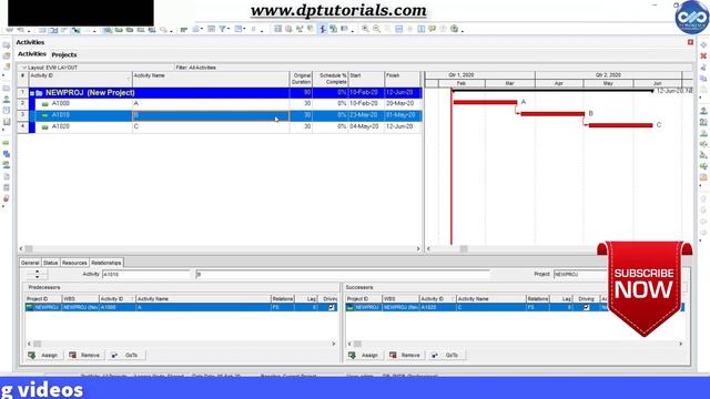 HOW TO USE THE DISSOLVE FEATURE IN PRIMAVERA P6 || Primavera Tricks || dptutorials смотреть онлайн