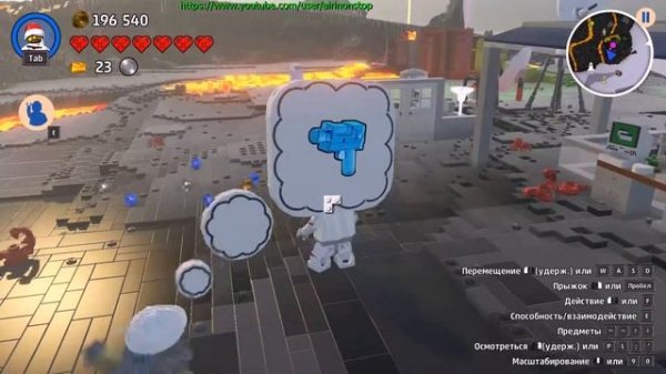 Часть 8 игры LEGO Worlds. Собрал 25 золотых блоков. На русском.