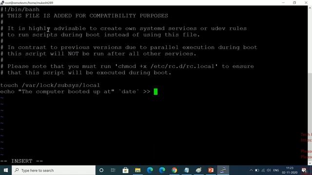 How To Run A Command On StartUp in Linux| How to run a startup script смотреть онлайн