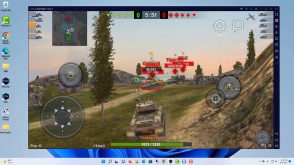 How To Play World of Tanks Blitz on PC/Laptop with Keyboard Mouse Mapping Nox App Player
