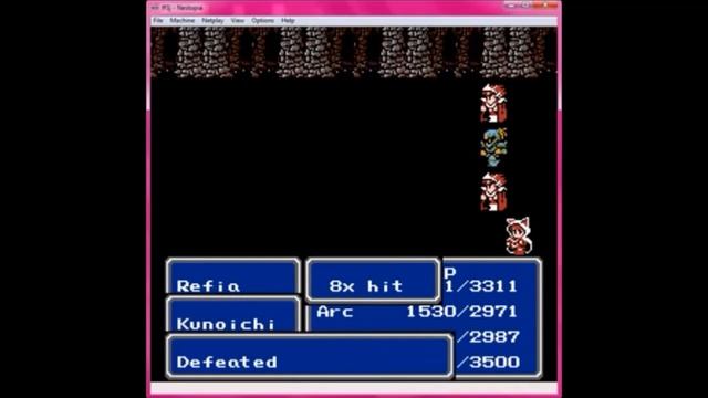 Final Fantasy III /1990 NES / All Boss Battles смотреть онлайн