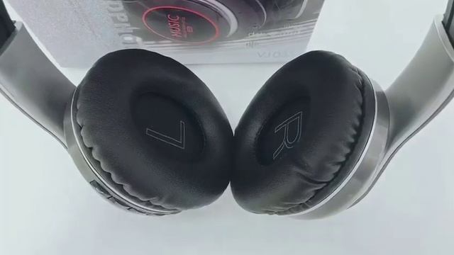 Bluetooth headphone VJ033 TF+FM+MP3+LED смотреть онлайн