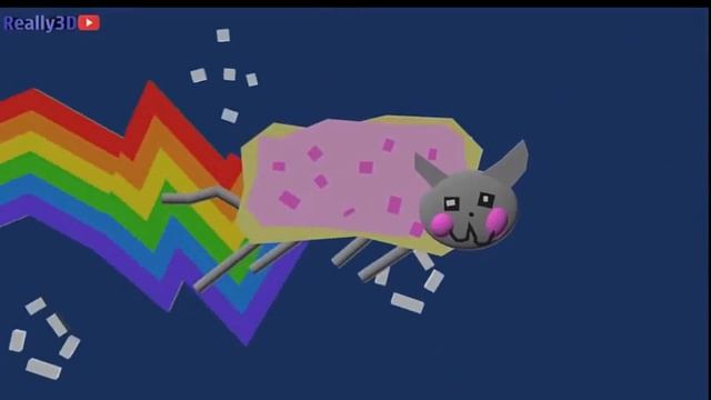 Nyan Cat 3D 10 Horas|nyan Cat|nyan Anime|10 Horas|10 Horas De|10 Hours